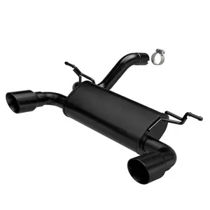 Catback Exhaust System Force II 2.5" Dual Exit With 4" Tips For 2.0L/ 3.6L Jeep Wrangler JL 2018-2022