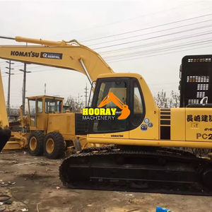 Excavadora usada tamaño mediano éxito de ventas Komatsu 200 PC200 maquinaria de excavación de segunda mano de China - Product Image 1