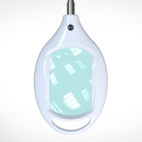 Lampe Loupe sur Pied Pliante Esthétique pour Salon de Beauté, 5x 6,85" 4,25" 3 Dioptries 100V/120V/220V-240V