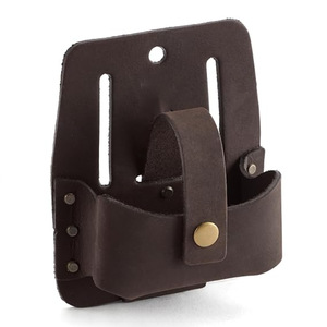 New cross-border PU leather tape measure storage <b>bag</b>/waist <b>bag</b>, outdoor wear-resistant thickened multi-functional <b>tool</b> kit/<b>tool</b> - Product Image 2