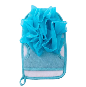 Gants de SPA écologiques 2-en-1 en éponge pour le corps et le visage, exfoliants et nettoyants, vente en gros - Product Image 6