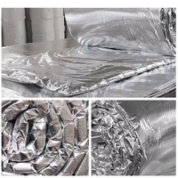 Rouleau d'isolation thermique en aluminium, matériau d'isolation réfléchissant pour l'isolation intérieure des remorques de fret et des fourgons