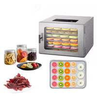 Déshydrateur de fruits secs en acier inoxydable pour usage commercial et domestique, mini-séchoir domestique