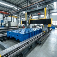 Yogie OEM Ram de perçage de cadre de haute précision non standard pour machine de fraisage à portique CNC, en acier robuste, ISO9001