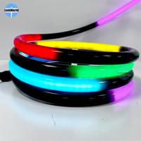 Tube lumineux LED néon flexible en silicone à 360 degrés, 12V 24V WS2811 16703 RGB RGBW DMX512 D22 D30, bande LED néon en silicone pour festival de musique
