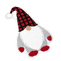 Tapis de salle de bain mignon en forme de flocon de neige de Noël, tapis de maison en forme d'animal, tapis décoratif en forme d'arbre de Noël, tapis de chevet en cachemire pour chambre à coucher