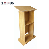 Autres meubles commerciaux, podium en bois pour salle de classe, salle de conférence, discours, théâtre, pupitre