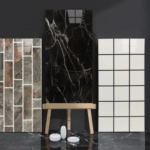 Декор для ванной комнаты 3D мраморная плитка самоклеящаяся ПВХ Настенная Наклейка пилинг и палка настенная плитка