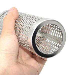 Tubo Ahumador Portátil de Acero Inoxidable para Ahumar en Frío y Caliente, con Cepillo y Gancho Gratis - Product Image 4