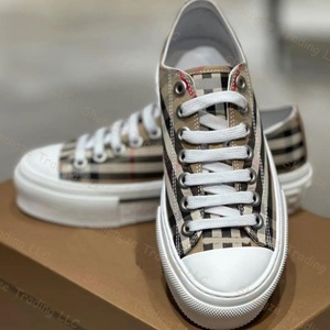 Chaussures de marche de luxe en toile à lacets pour hommes et femmes 2026 – Baskets de mode célèbres avec boîte d'origine – Style Skate Classique - Product Image 2