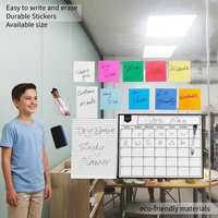 UCI Blocs-notes décoratifs amovibles et effaçables à sec, design Art Déco personnalisé, pour améliorer l'efficacité au travail