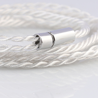 Vente flash Câble HiFi IEM Tripowin Solstice 26AWG en cuivre argenté de haute qualité Câble d'écouteurs Accessoires pour écouteurs
