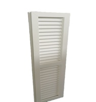 Volet PVC/UPVC, fenêtre en PVC Jalousie, portes coulissantes à louvre UPVC Fenêtre d'obturateur fixe