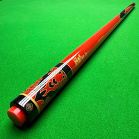 KANGXI KX-LY BLEU CARDAMOME Rouge Joint central Bâton de queue de billard 147cm 19oz Queues de carambole 12mm Taille de la pointe en acier inoxydable Décalcomanie en bois d'érable