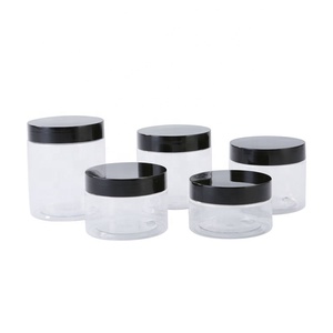 Di alta qualità vuoto 30g 50g 100g 120g 150g 200g 250g 300g 500g contenitore per alimenti per animali domestici trasparente barattolo per animali domestici con coperchi - Product Image 1