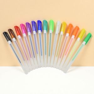 Colors Neon Pastel Metallic Glitter Plastic Gel Ink <b>Pen</b> Big Capacity 2.5g Non-Toxic Eco-Friendly Set for Office School Art - Product Image 2