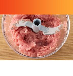 Picadora manual de alimentos con cuerda, cortador de ajo, cebolla y verduras, rebanador de verduras, picadora de frutas y frutos secos - Product Image 2