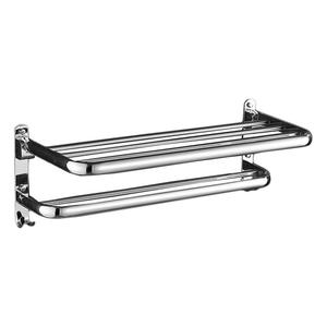 Thiết kế mới chuyên nghiệp vòi hoa sen Kệ Tổ Chức Phòng tắm treo tường thép không gỉ Rack khăn - Product Image 1