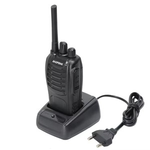 Baofeng Bf-88e PMR 446.00625-446.19375MHz giấy phép đài phát thanh miễn phí với bộ sạc USB và tai nghe đen 3.7V Tiếng Anh Walkie Talkie - Product Image 6
