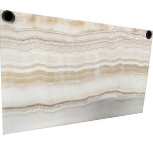 Tự nhiên trong suốt Backlit sông ngà trắng <span class=keywords><strong>Onyx</strong></span> tấm đá cẩm thạch cho trang trí nội thất biệt thự khách sạn - Product Image 1