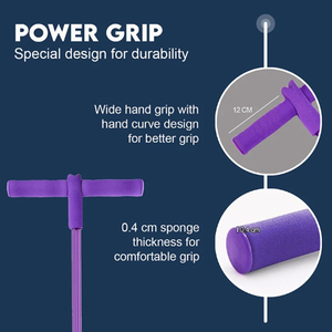 Ensemble <span class=keywords><strong>de</strong></span> bandes <span class=keywords><strong>de</strong></span> résistance pour gym, pédale, poitrine et corde <span class=keywords><strong>de</strong></span> traction pour entraînement et exercice - Product Image 4