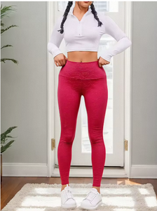 Pantalon évasé long pour femme, taille haute élastique, imprimé animal, respirant, infroissable, sans couture, jaune, en polyamide - Product Image 3