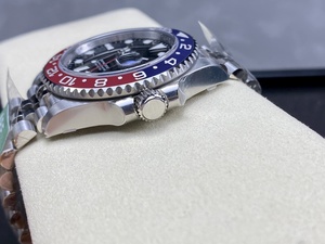 Luxury Super Quality Mechanical 40mm arf Factory V3 904L Steel ETA 3285 Movement 126-710 Red Blue Men's GMT <b>Watch</b> - Product Image 2