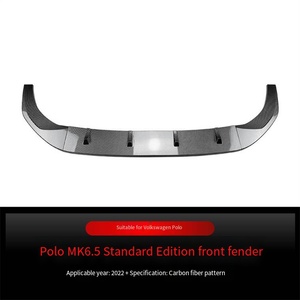 สปอยเลอร์หน้า สำหรับรถยนต์ <span class=keywords><strong>Volkswagen</strong></span> <span class=keywords><strong>Polo</strong></span> MK6.5 รุ่น Standard Edition ปี <span class=keywords><strong>2022</strong></span> ขึ้นไป ชุดแต่งสปอยเลอร์หน้า สปอยเลอร์มุมหน้า - Product Image 2
