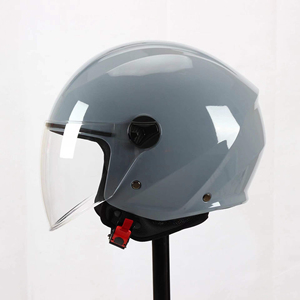 DOT ECE 22.06 doppio certificato flusso d'aria casco moto 3/4 Open Face estate Jet Scooter mezza faccia casco timone moto - Product Image 1