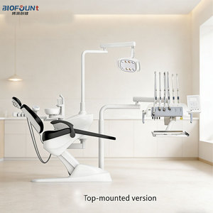 BIOFOUNT Tandartsstoel RX-DU-H1(R2)-T 90° Draaibare Zijbox Design 24V Motor Luchtdruk 0,5-0,8MPa Metaal & Staal - Product Image 1