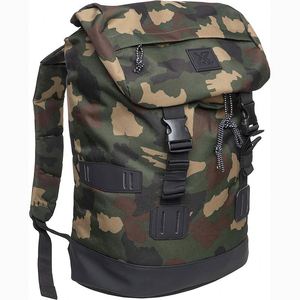 Muestra gratuita del fabricante, logotipo personalizado OEM, mochila impermeable enrollable de viaje, ecológica y sostenible, hecha de poliéster RPET. - Product Image 3