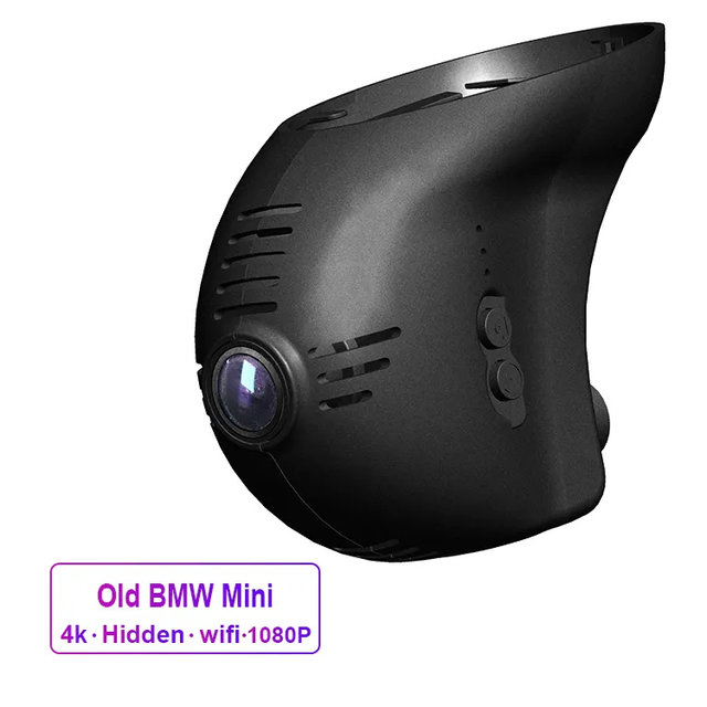 4K FHD Car Black Box Driving Recorder Camera Hidden G-sensor Dash Cam with WiFi App Night Vision 1 Year Warranty for BMW Mini