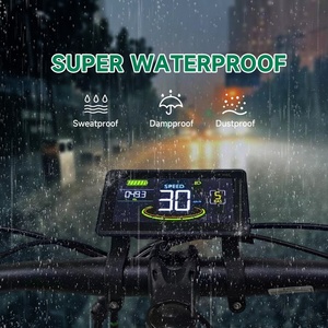 H6c Xe Đạp Hiển Thị Xe Đạp Điện Đầy Màu Sắc LCD Hiển Thị Kết Nối Chống Thấm Nước Cắm Hiển Thị Thông Minh Với USB Xe Đạp Máy Tính - Product Image 3