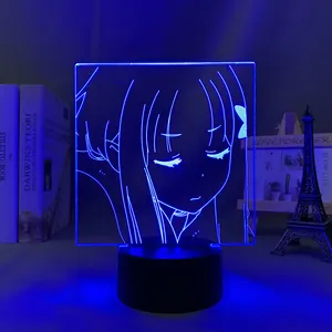 LedランプアニメRe Zero Starting Life In Another World Nightlight for Kids寝室の装飾誕生日プレゼントRe Zero 3d Light Manga