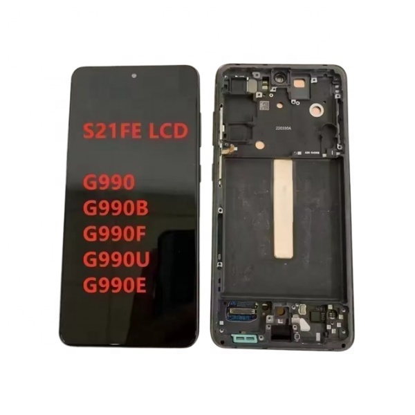 S21FE Lcd for Samsung S21 FE Display for Samsung S21 FE G9900 G990B G990U G990B/DS Screen Digitizer Replacement