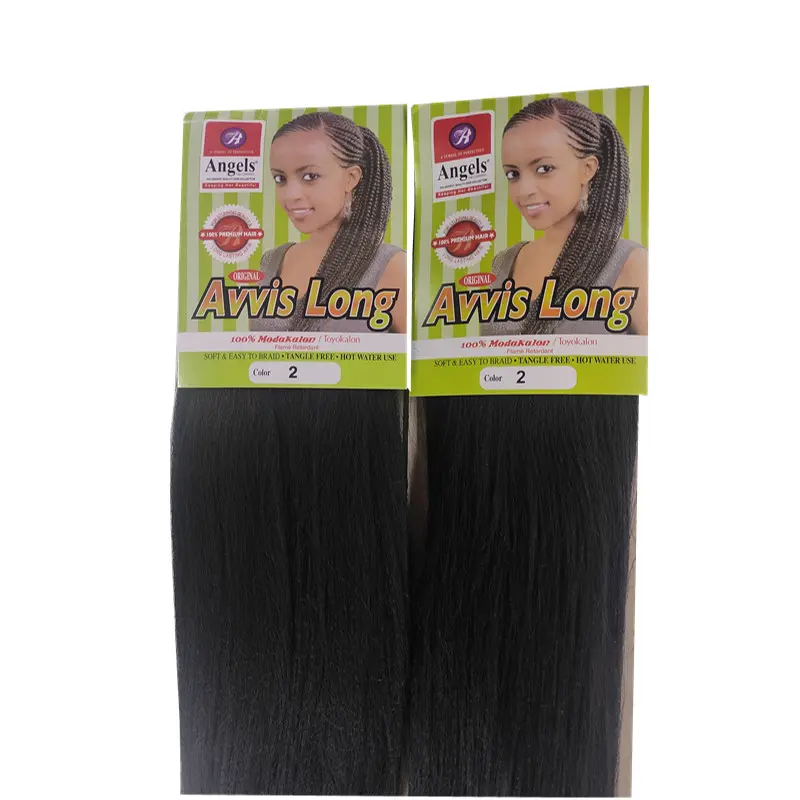 Ultre Braid Avvis Lembut Panjang & Mudah Dianyam Biaya Kusut Penggunaan Air Panas 60Cm 80Gram Kepang Pre-streched