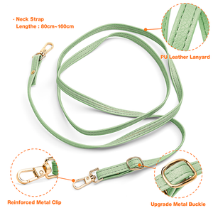 Luxury Custom Vòng Cổ Crossbody Có Thể Tháo Rời Vegan PU Leather Mobile Điện Thoại Di Động Trường Hợp Đối Với New <span class=keywords><strong>Iphone</strong></span> 12 Pro Bìa Với Strap - Product Image 4