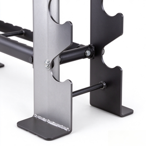 Support de rangement pour haltères à 3 niveaux, en acier allié, pour salle de sport commerciale - Product Image 5