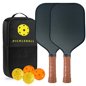 Chất lượng cao Gen <span class=keywords><strong>3</strong></span> 3K sợi carbon tổ ong lõi pickleball mái chèo với biểu tượng tùy chỉnh - Product Image 1