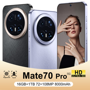 Smartphone Mate70 Pro con Fotocamera Posteriore da 108MP, Dual SIM, Batteria Grande, Schermo HD, Vendita Calda, con Due Schede SIM e Una Scheda di Memoria - Product Image 5