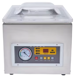 Machine d'emballage sous vide alimentaire commerciale de bureau à chambre unique DZ-260C, scelleuse de sacs sous vide - Product Image 1