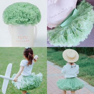 Falda Tutú para Niñas Pequeñas, Falda Tutú Esponjosa de Alta Calidad al por Mayor, Vestido de Tul con Volantes para Bebés, Falda Tutú Clásica para Niñas - Product Image 4