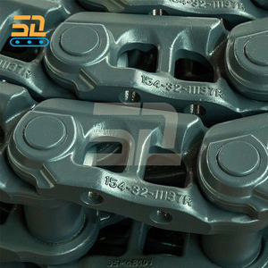 Link Track Excavator PC100 PC120 PC130 PC150 <span class=keywords><strong>PC200</strong></span>, rantai Track untuk PC300 PC400 46L Komatsu, suku cadang <span class=keywords><strong>Undercarriage</strong></span> - Product Image 3