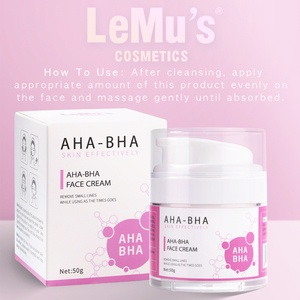 ครีมบำรุงผิวหน้า AHA-BHA สูตร<span class=keywords><strong>ผล</strong></span>ัดเซลล์ผิว <span class=keywords><strong>ลด</strong></span>เลือนริ้วรอย ขนาด 50 กรัม ผสมกรด<span class=keywords><strong>ผล</strong></span><span class=keywords><strong>ไม้</strong></span>และกรดซาลิไซลิก สำหรับผิวเป็นสิวง่าย - Product Image 3