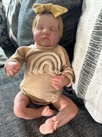 Reborn-Babypuppe, 2026 TOP-Verkaufsschlager Realistische Weiche Vinyl-Puppe Levi Ganzkörper Neugeborenes Mädchen für Kinder & Erwachsene, Individuell Anpassbar