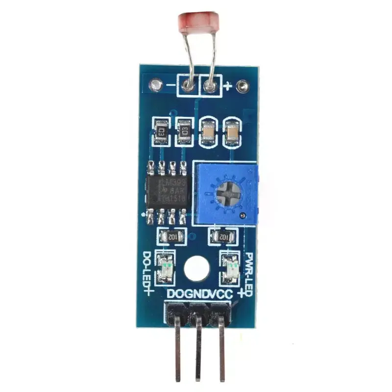 3 pin photosensitive sensor module light detection photosensitive resistor module Three needlesphotosensitive diode module