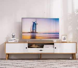 <span class=keywords><strong>Meuble</strong></span> <span class=keywords><strong>TV</strong></span> en bambou Mobilier de salon blanc Hôtel moderne. Restaurant. Banquet. Service de personnalisation du support <span class=keywords><strong>TV</strong></span> à domicile fourni - Product Image 1