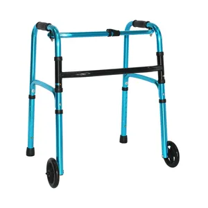 Medical Health Care Products Aluminum Adjustable Kids Walkier Frame Walking Aid For Elder People