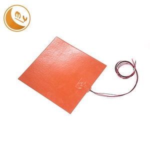 4 "X 4" 100X100mm 12V 70W Silikonkautschuk-Heizkissen Flexible elektrische Silikonkautschuk-Heizung - Product Image 6