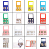 Palette de fards à paupières mats 15 couleurs en marque propre, nouvellement arrivée, cosmétiques de maquillage DIY avec paillettes et pigments pour les yeux